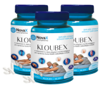 3x KLOUBEX 180 - pro vaše klouby, kosti, chrupavky - tříměsíční intenzivní kůra 8 aktivních složek