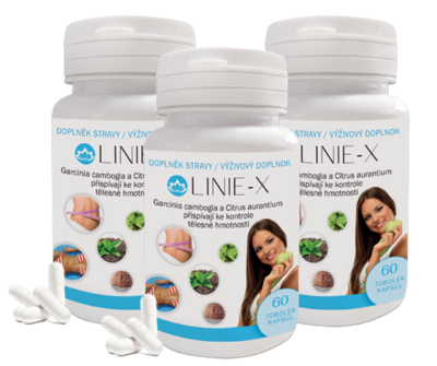 Linie-X 2+1 ZDARMA - pro kontrolu vaší hmotnosti a normální metabolismus