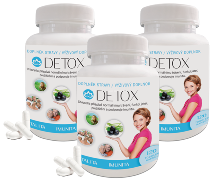 DETOX 2+1 ZDARMA- detoxikace, pročištění a posílení organismu